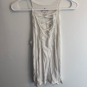 Soft & Sexy American Eagle white tank